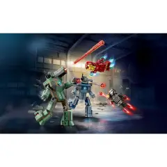 Lego Super Heroes Marvel Iron Man e War Machine Contro I Droni di Hammer 76320 - lego