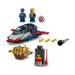 Lego Super Heroes Marvel Captain America Contro Thanos 76319 - lego