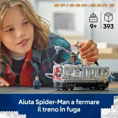 Lego Super Heroes Marvel Spider-man Contro Doc Ock: Duello sul Treno 76321 - lego