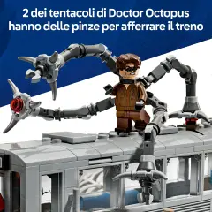 Lego Super Heroes Marvel Spider-man Contro Doc Ock: Duello sul Treno 76321 - lego