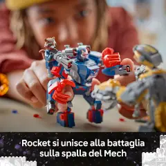 Lego Super Heroes Marvel Avengers: Endgame Thor Contro Chitauri 76322 - lego