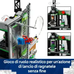 Lego Super Heroes Marvel Spider-man Contro Oscorp 76324 - lego