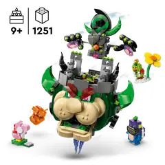Lego Super Mario Principe Florian e Bowser Castello 72042 - lego