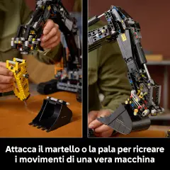 Lego Technic Escavatore Volvo Ec500 Hybrid 42215 - lego