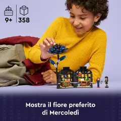 Lego Wednesday Fiore di Dalia Nero 76784 - lego