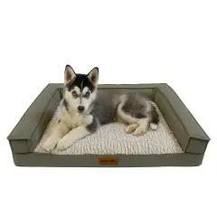 Cuccia Plutone Decar Pet con Braccioli 92x68x20 cm Grigio - regalo e gadget valigeria