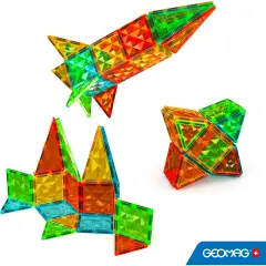 Geomag Magnetic Tiles Gems 32 – Costruzioni Magnetiche Creative - Costruzioni tecniche