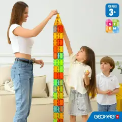 Geomag Magnetic Tiles Gems 32 – Costruzioni Magnetiche Creative - Costruzioni tecniche