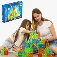 Geomag Magnetic Tiles Gems 44– Costruzioni Magnetiche Creative - Costruzioni tecniche