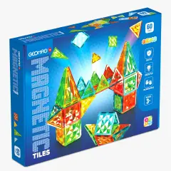 Geomag Magnetic Tiles Gems 60 Costruzioni Magnetiche Creative - Costruzioni tecniche