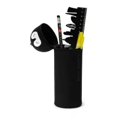 Legami - Kawaii Astuccio Scuola 2 in 1 in Morbido Silicone, Tema Penguin - regalo e gadget valigeria