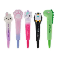 Legami - Penna Gel Antistress Squeezies, Tema Penguin - regalo e gadget valigeria