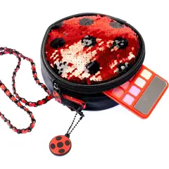 Borsa Miraculous Lady Bug Paillettes Reversibili con Tracolla - regalo e gadget valigeria