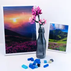 Set Costruzioni Flower Mattoncini Fiore Celosia - tematiche