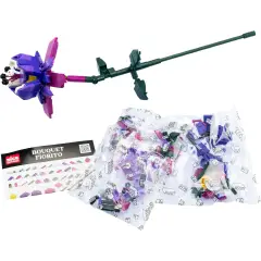 Set Costruzioni Flower Mattoncini Fiore Fucsia - tematiche