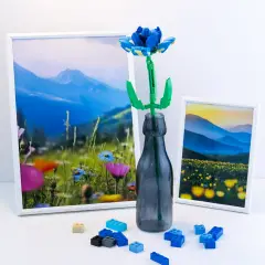 Set Costruzioni Flower Mattoncini Fiore Iris - tematiche