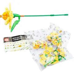 Set Costruzioni Flower Mattoncini Fiore Narciso - tematiche