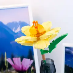 Set Costruzioni Flower Mattoncini Fiore Narciso - tematiche