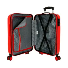 It's A Mickey Things Trolley Abs 55 Cm 4 Ruote Rosso - regalo e gadget valigeria