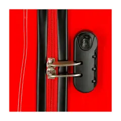 It's A Mickey Things Trolley Abs 55 Cm 4 Ruote Rosso - regalo e gadget valigeria