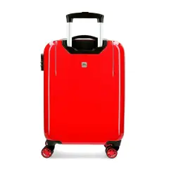 Valigia Trolley Mickey 3D 55cm ABS Bianco 4 Ruote Rigide - regalo e gadget valigeria