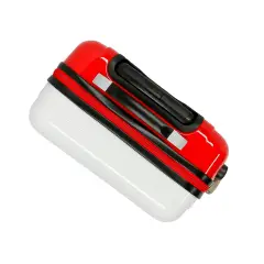 Valigia Trolley Mickey 3D 55cm ABS Bianco 4 Ruote Rigide - regalo e gadget valigeria