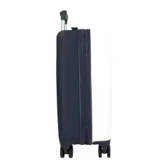 Valigia Mickey Cheerful 50cm ABS Bianca 4 Ruote Bimbo - regalo e gadget valigeria