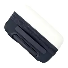 Valigia Mickey Cheerful 50cm ABS Bianca 4 Ruote Bimbo - regalo e gadget valigeria