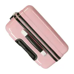 Valigia Media Disney Mickey 68cm ABS Rosa Malva TSA - regalo e gadget valigeria