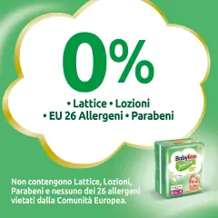 Babylino Sensitive Pannolini Taglia 5, Junior (11-16kg), 72 Unità - pannolini e salviettine