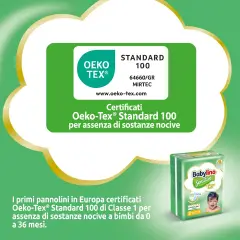 Babylino Sensitive Pannolini Taglia 5+, Junior Plus (12-17Kg), 68 Unità - pannolini e salviettine