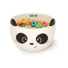 Tazza In Gres Per Cereali Buongiorno! - Panda - regalo e gadget valigeria
