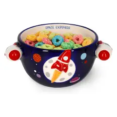 Tazza In Gres Per Cereali Buongiorno! - Space - regalo e gadget valigeria
