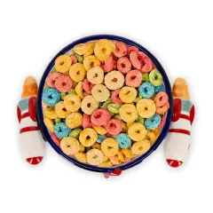 Tazza In Gres Per Cereali Buongiorno! - Space - regalo e gadget valigeria