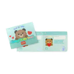 Peluche Legami Teddy Bear Mini Super Morbido con Cuore - peluches 0/36 mesi