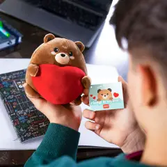 Peluche Legami Teddy Bear Mini Super Morbido con Cuore - peluches 0/36 mesi