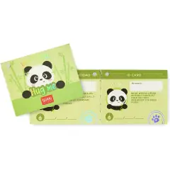 Peluche Legami Panda Mini Super Morbido con Carta d’Identità - peluches 0/36 mesi