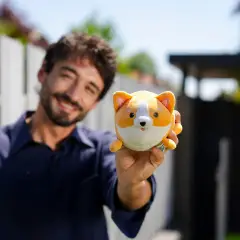 Peluche Legami Corgi Mini Super Morbido con Carta d’Identità - peluches 0/36 mesi