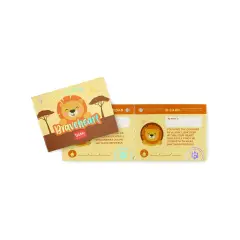 Peluche Legami Lion Mini Super Morbido con Carta d’Identità - peluches 0/36 mesi