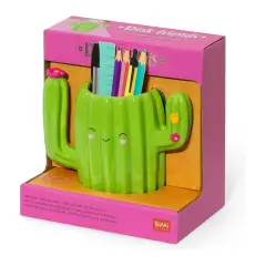 Portapenne in Ceramica Legami Desk Friends Cactus - regalo e gadget valigeria