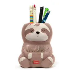 Portapenne in Ceramica Legami Desk Friends Sloth - regalo e gadget valigeria