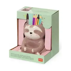 Portapenne in Ceramica Legami Desk Friends Sloth - regalo e gadget valigeria
