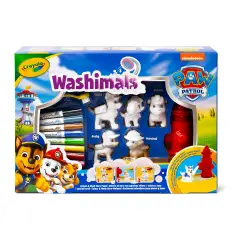 Crayola Washimals Paw Patrol – Set con 5 Cuccioli e Accessori - creatività