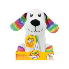 Crayola Colour Me Plush – Peluche Cagnolino Colorabile e Lavabile - creatività