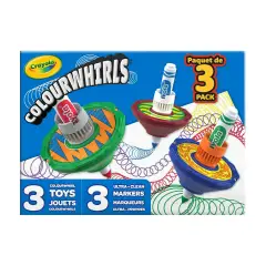 Crayola ColourWhirls – La Trottola dei Colori con 3 Trottole - creatività