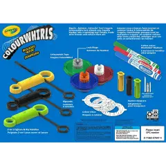 Crayola ColourWhirls – La Trottola dei Colori con 3 Trottole - creatività