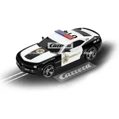 Auto Per Pista Carrera GO!!! Chevrolet Camaro ZL1 Sheriff 1:43 con Luci - Veicoli, garage e piste