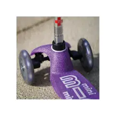 Monopattino Mini Micro Deluxe LED Viola Glitter Bambini - monopattini