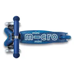 Monopattino Mini Micro Deluxe LED Blu Glitter Bambini - monopattini