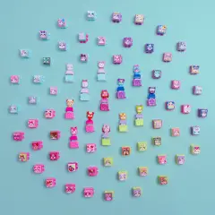 Clickeez Keyboard MegaPack – Tastiera Kawaii con 15 Keycaps - collezionabili bambina